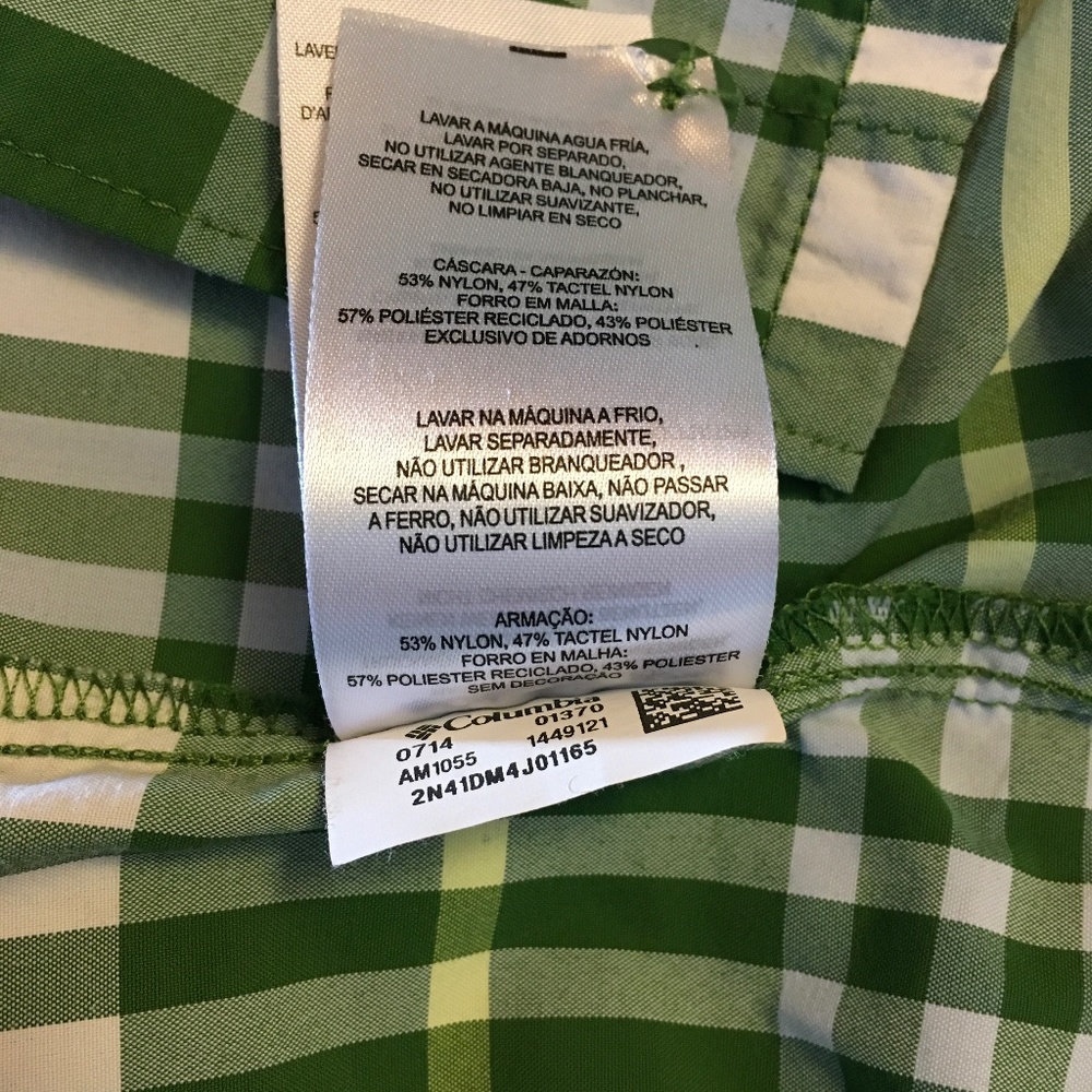 Columbia sportswear Company Plaid Fishing Shirt - Picture 10 of 11